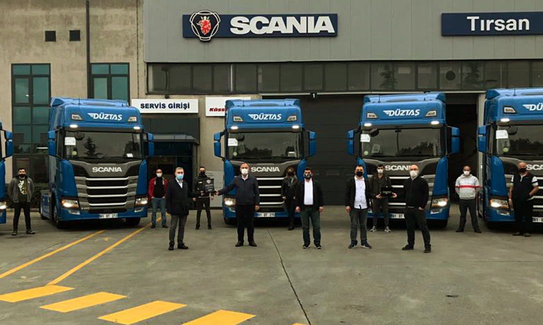Özel üretim Scania'ları filosuna kattı