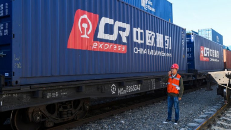 100. Çin-Avrupa treni sefere çıktı