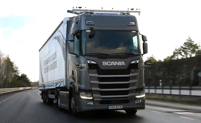 İsveç sürücüsüz kamyon testlerine başlıyor
