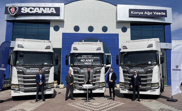 Ali Çavuşoğulları Lojistik 40 adet Scania aldı