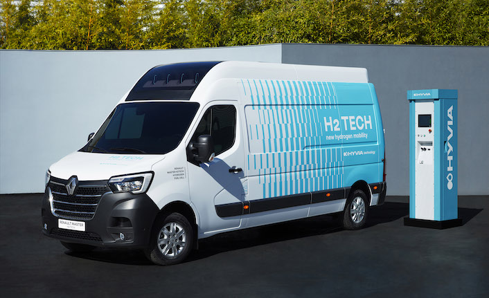 Hidrojenli  Renault Master Van H2-TECH  tanıtıldı